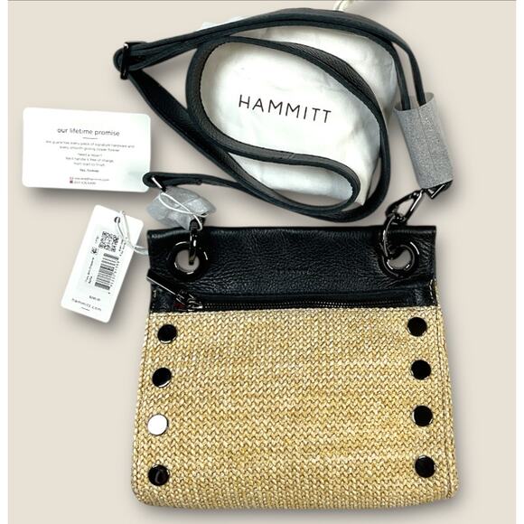Hammitt Tony Raffia Crossbody Bag - New with Tags! - Picture 1 of 4